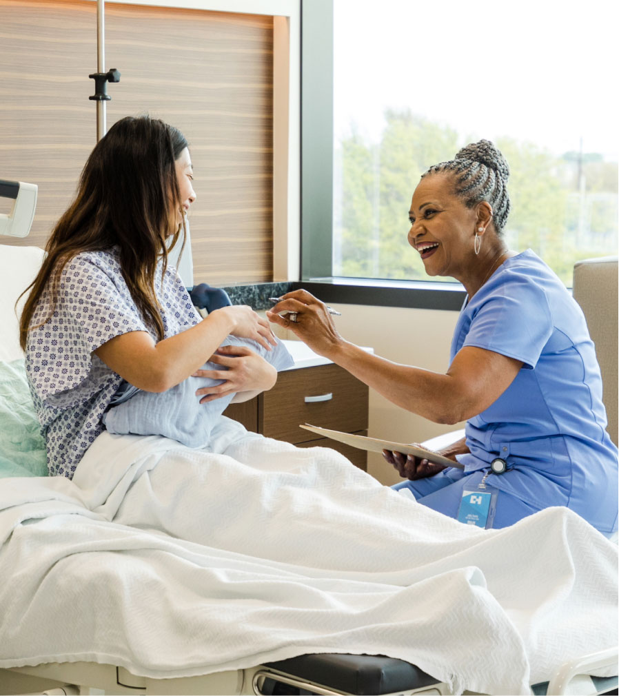 nurse with stethoscope